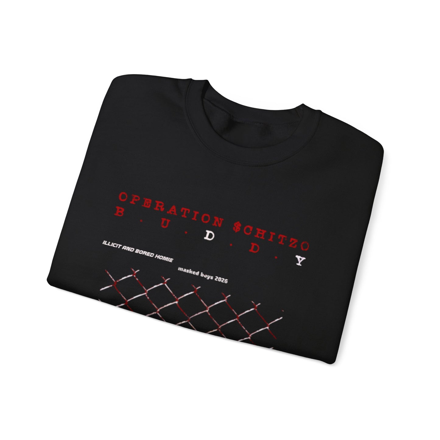 BVDDY Operation Schizo Crewneck