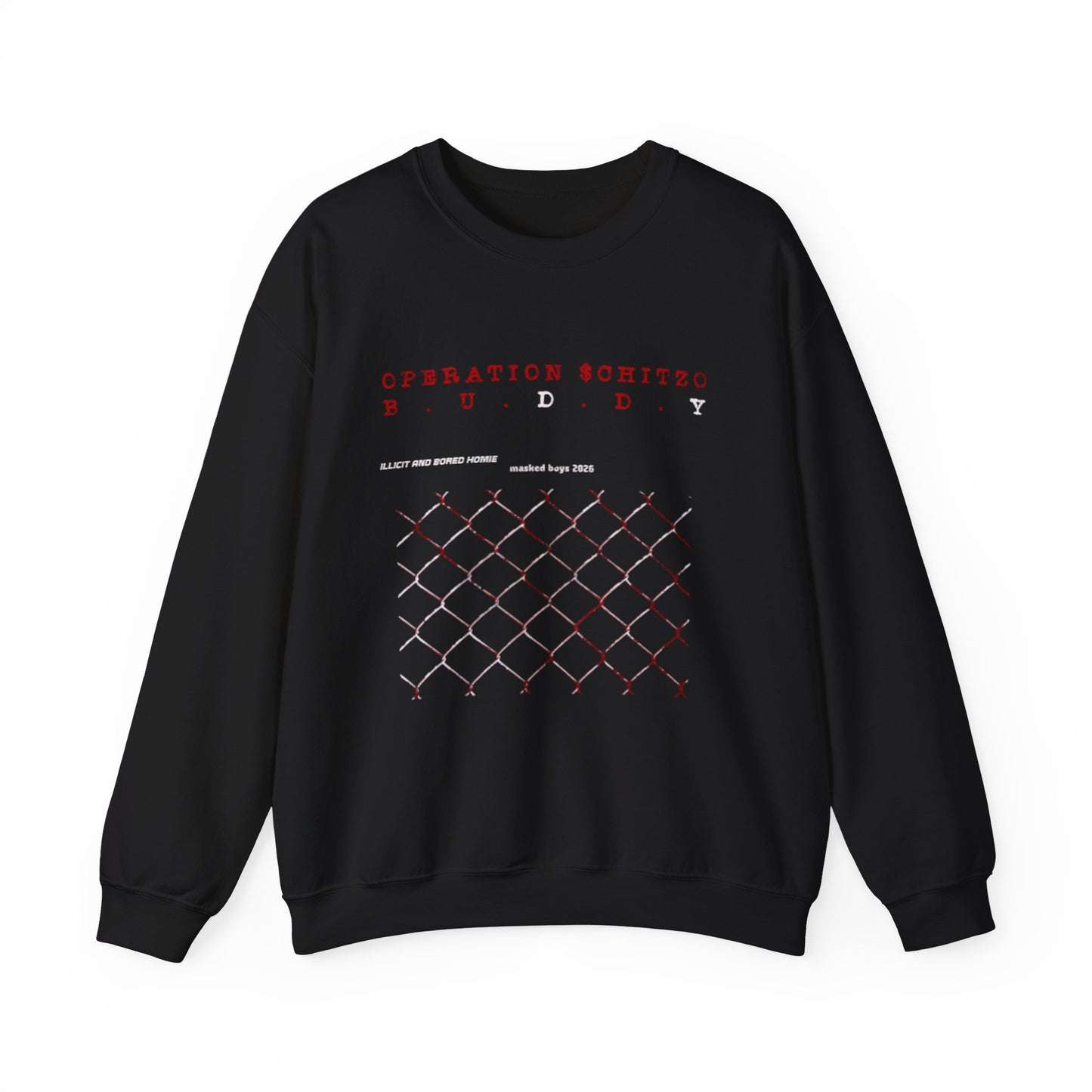 BVDDY Operation Schizo Crewneck
